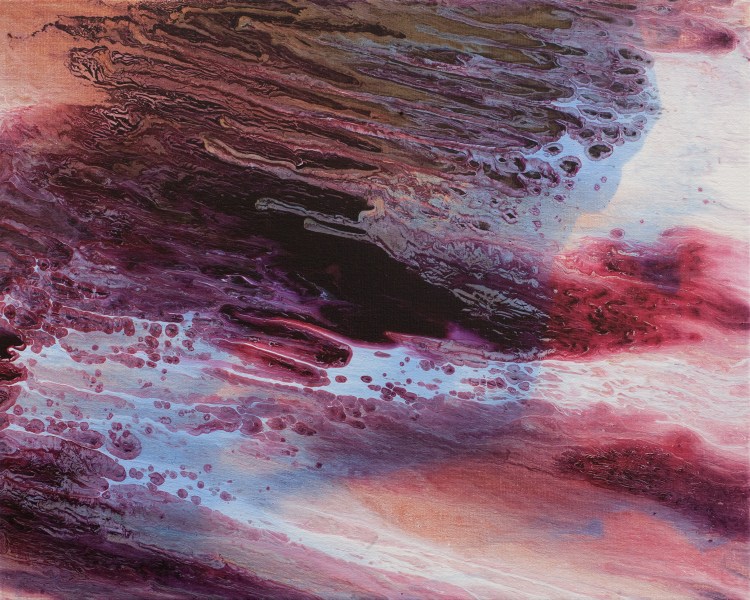 Acrylic pour Tipping