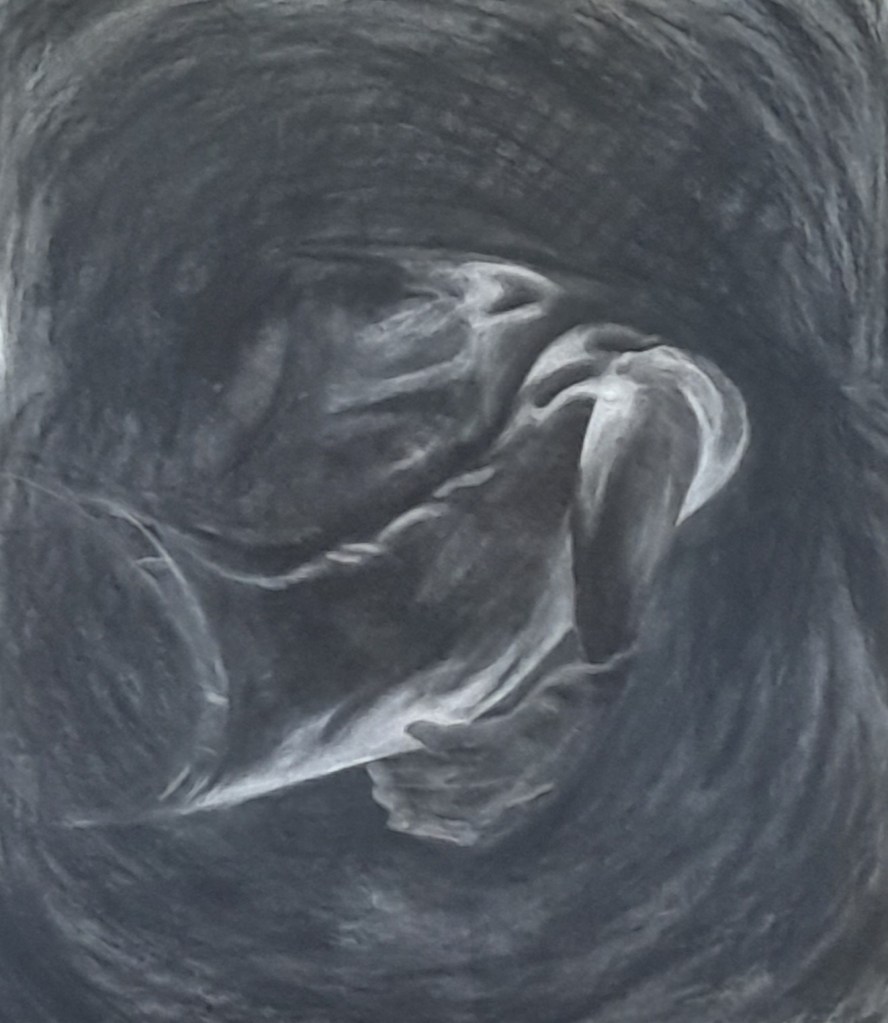 twisting man in the dark